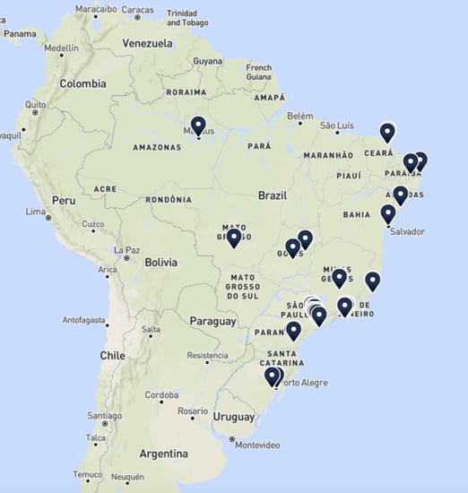 Data centers in Brazil