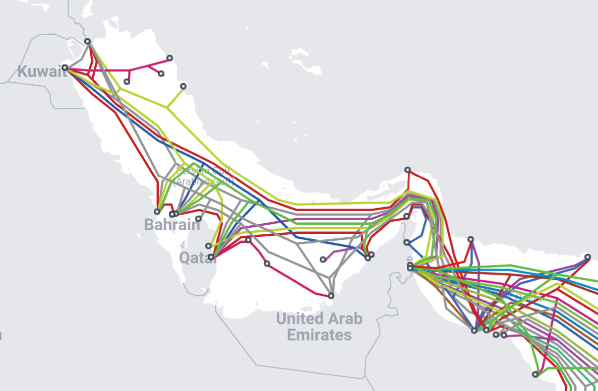 Undersea fiber cables Strait of Hormuz diagram What This Means for Global Tech